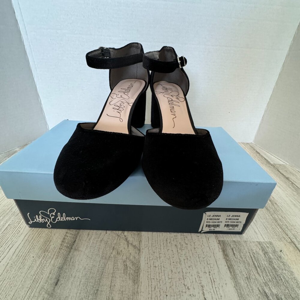 Black Chunky Heels